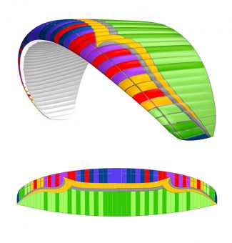 indepArt Color Balletendence air taxi 2 kolor harlekin