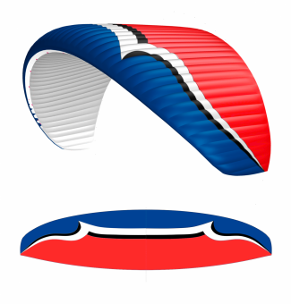 indepArt Color Balletendence air taxi 2 kolor red
